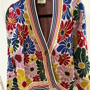 FARM Rio Women's Colorful Floral Cardigan